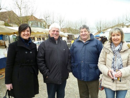 Sur le marché d'Arzacq